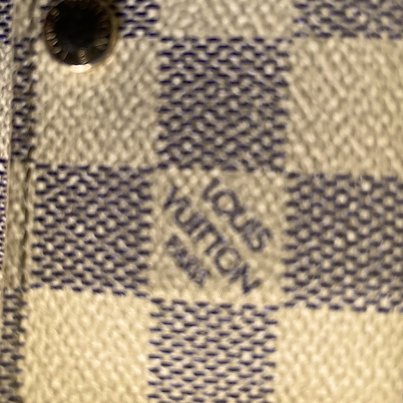 SOLDAuthentic Damier Azure Key Case /6 - Picture 8 of 14